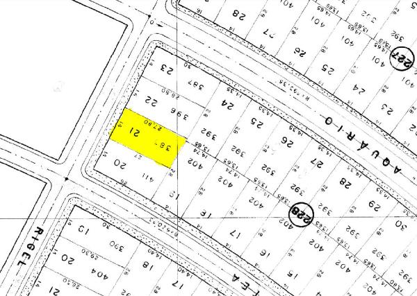 Imagem do imóvel Terreno, com aprox.: 383m², Bairro: JARD