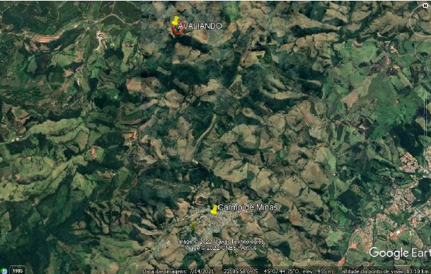 Fazenda com 88.900m², localizado na rodo, localizado em Carmo De Minas - MG